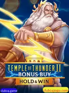 Explorando Temple of Thunder II Bonus Buy em club24.game